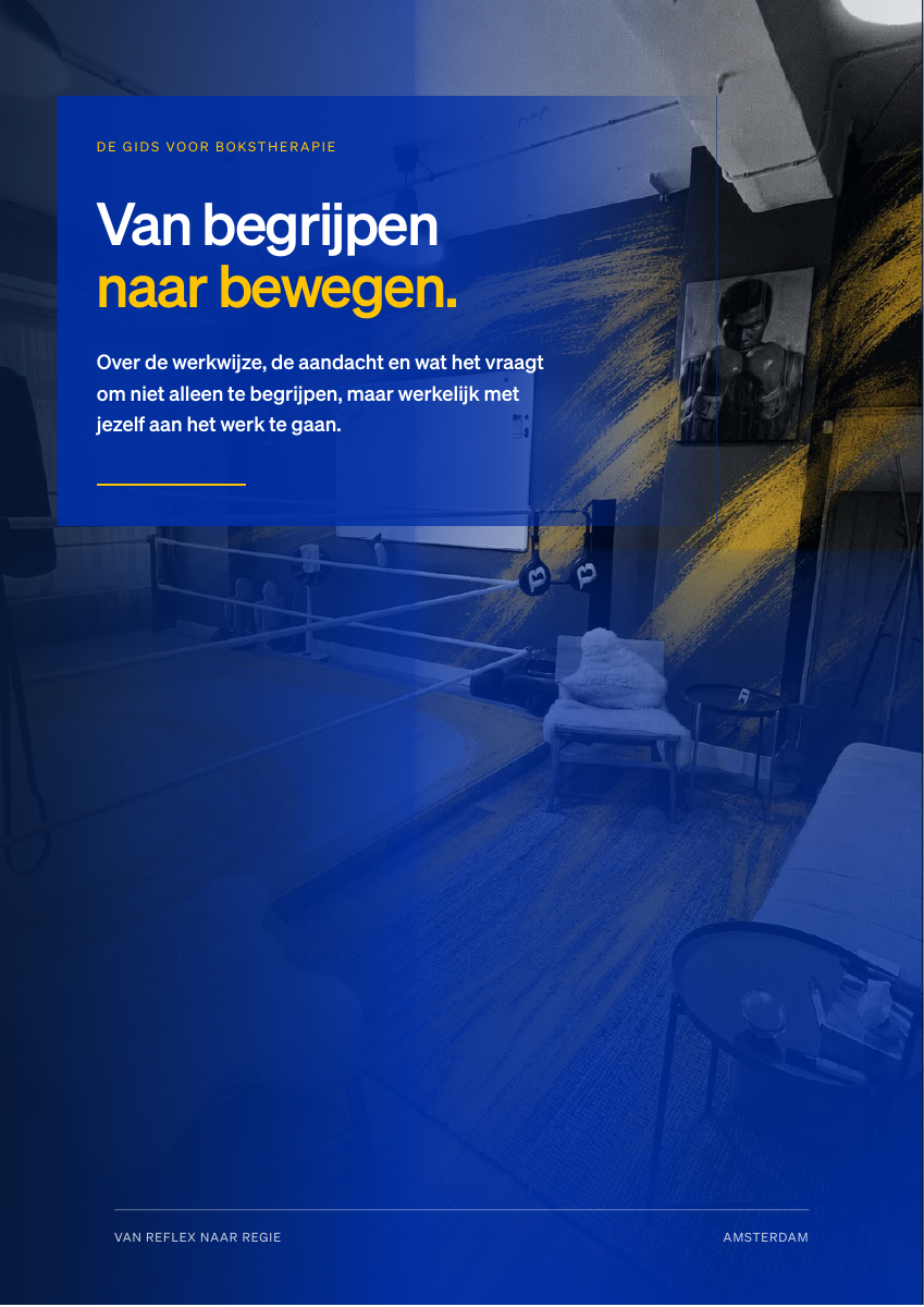 Voorblad van De gids voor Bokstherapie